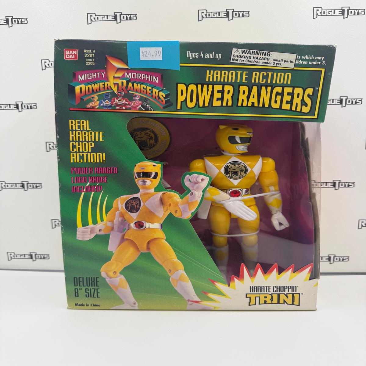 Bandai Mighty Morphin Power Rangers Karate Action Power Rangers Karate Choppin Trini
